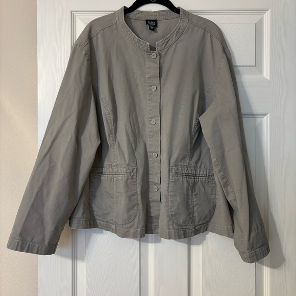 Eileen Fisher Jackets & Blazers - Eileen Fisher Button Up Jacket, plus size 1X